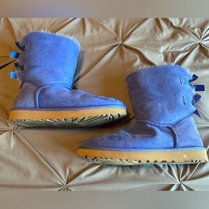 Royal Blue UGG Bailey Bow II